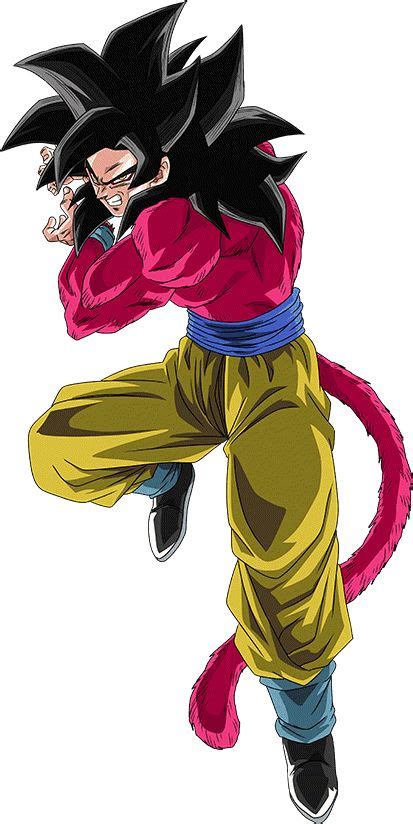 Goku Ssj4 Render 10 Dokkan Battle By Maxiuchiha22 On