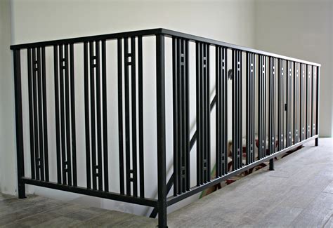 Our modern railing systems are truly something to behold. Modern, Art Deco Railings for a New Concrete Home- Simple ...