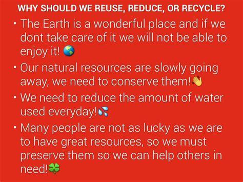 Let's use the example of the if you already understand the reasons why you should recycle, here is a list of useful tips you can follow in order to help make a difference Earth Day!🌎 by Alyssa Chandler
