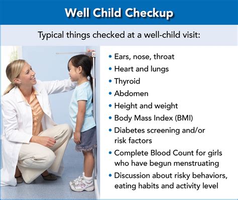 Well Child Visit Schedule Core Plastic Surgery