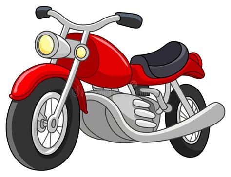 Motorcycle stock vector. Illustration of cartoon, cycle - 24186554