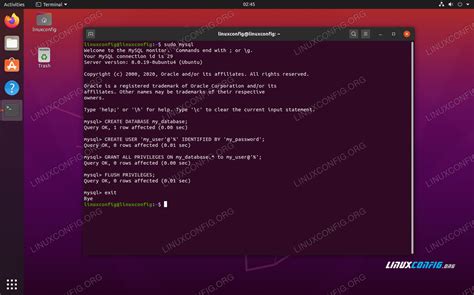 Install MySQL On Ubuntu 20 04 LTS Linux LinuxConfig Org