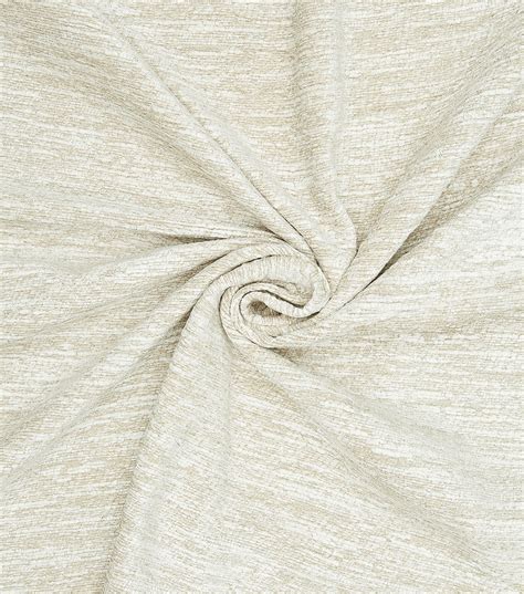 Lightweight Decor Fabric Heavy Chenille Jacquard Cream Joann