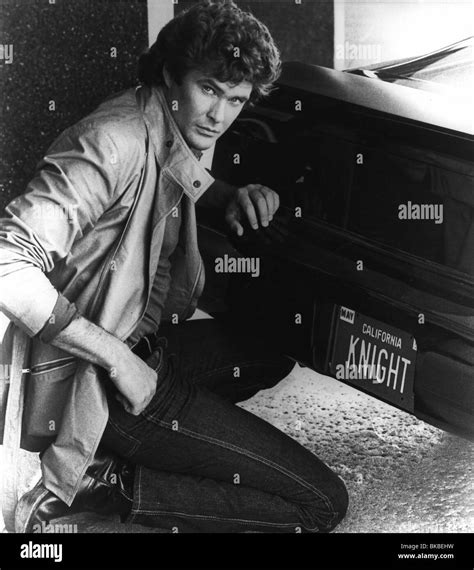 Knightrider Tv David Hasselhoff Black And White Stock Photos And Images