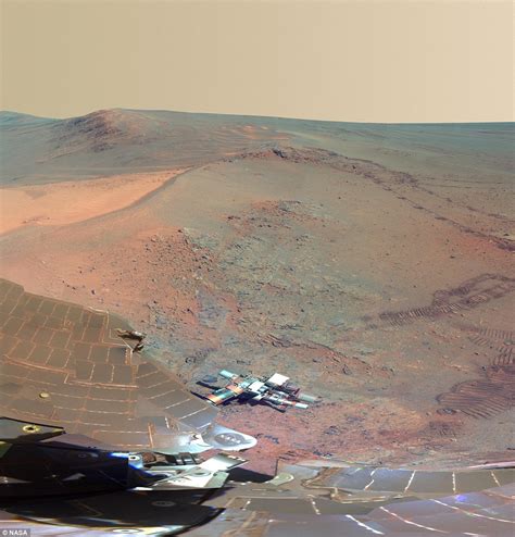 Mars Exploration Photo Spectacular 360 Panorama Captured By Nasas