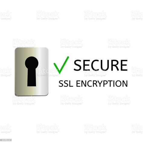 Secure Internet Connection Ssl Icon Stock Illustration Download Image