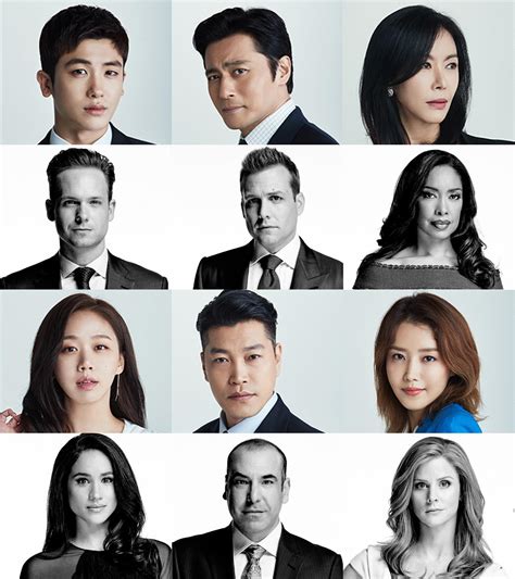 Side By Side Picture Of The Us And Korean Character Of Suits Rsuits