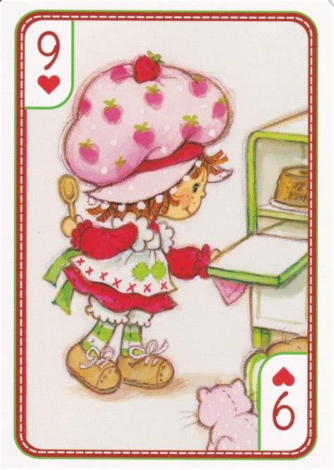 Ssc Playing Cards Best Deck 47 Strawberry Shortcake Cartoon