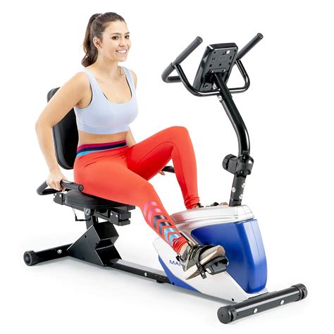 All its functions are extremely intuitive, the programs can be easily chosen, and the large screen is simple to read, leaving no guessing in the operating mode. Marcy Sturdy 8 Resistance Magnetic Recumbent Home Exercise Bike, Blue (Used) 96362995689 | eBay