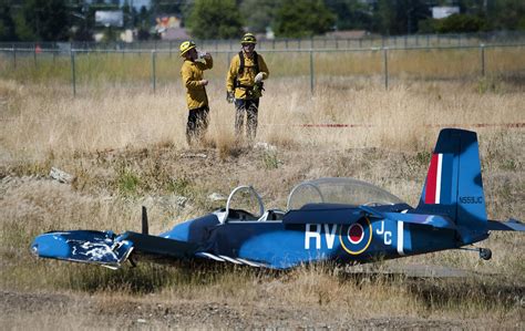 Small Plane Crashed In Field Near Hillyard Pilot Sustained Only Minor
