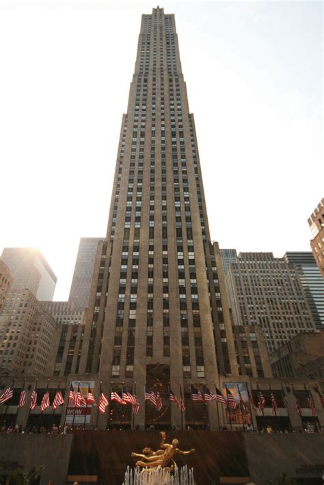 Rockefeller Center At 10mm The Ge Building