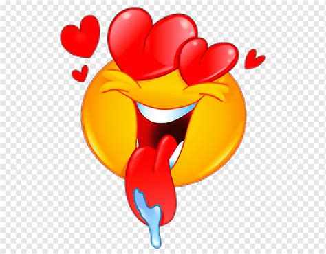 Ilustração De Emoji Coração Emoticon Emoji Smiley Coração Amor Emoji