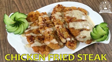 Serve with rich country gravy. Chicken Fried Steak with Gravy | How to Make the Best ...