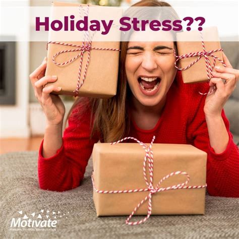 Holiday Season Stress Motivate Therapy