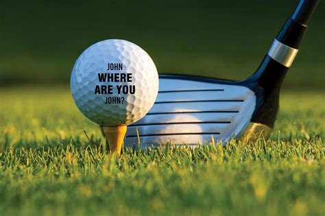 Personalized Where Are You Funny Lost Golf Balls Golf Ball Etsy