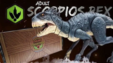 2022 Jurassic Justin Cinema Collection Adult Scorpios Rex Review