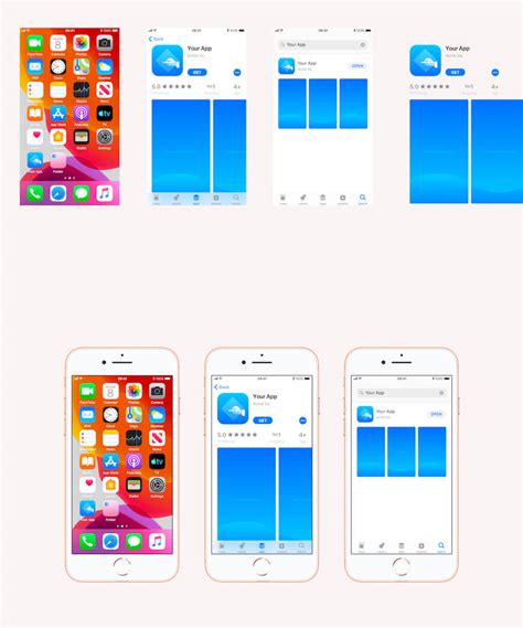 Now available on ios 14. iOS 13桌面图标和App Store效果一键预览模板-Apple App Icon Template-UI盟
