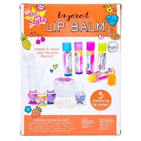 Just My Style Layered Lip Balm Kit Craft Project Ideas