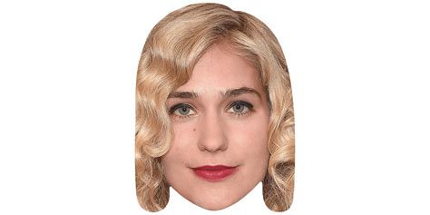 Lola Kirke Lipstick Celebrity Mask Celebrity Cutouts