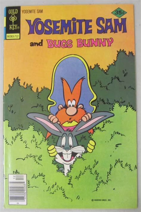Yosemite Sam And Bugs Bunny 49 Cover Gold Key 1977 In Roland