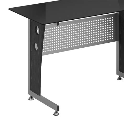 Buy Homcom L Shaped Corner Computer Desk Gaming Table Home Office