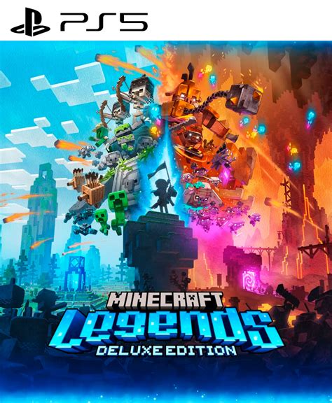 Minecraft Legends Deluxe Edition Ps5 Juegos Digitales Chile Venta
