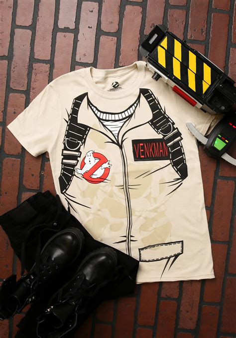 Adult Glow In The Dark Venkman Ghostbusters T Shirt Costume
