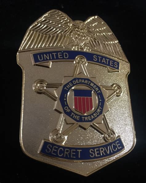 Placa Servicio Secreto Estados Unidos Insignia Online