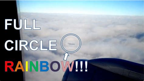 [RARE FOOTAGE] Full Circle Rainbow!!! - YouTube