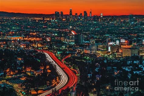Sunrise In Hollywood Photograph By Art K Fine Art America