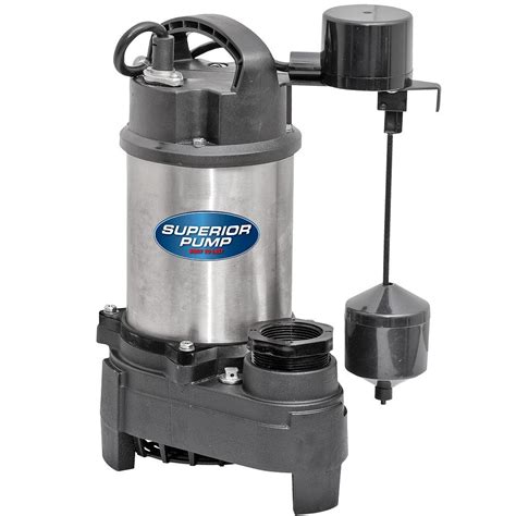 Superior Pump 34 Hp Submersible Stainless Steel Cast Iron Sump Pump