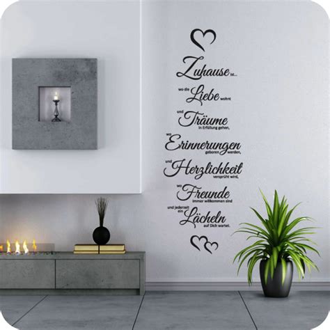Große auswahl & qualität a. Wandtattoo Zuhause ist.. - Wandtattoos - Worte & Zitate