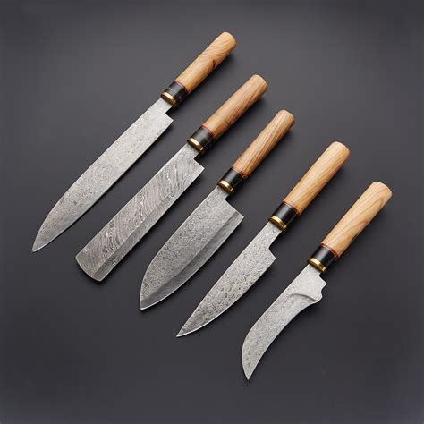 5 Piece Chef Knife Set Kch 105 Evermade Traders Touch Of Modern