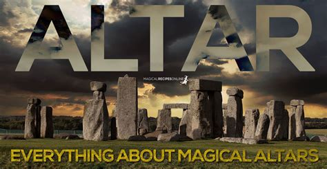 Magical Altar Do It Yourself Magical Recipes Online
