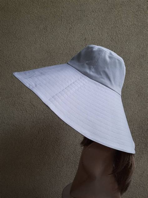Extra Large Brim Sun Hat Womens Sun Hat Wide Brim Etsy
