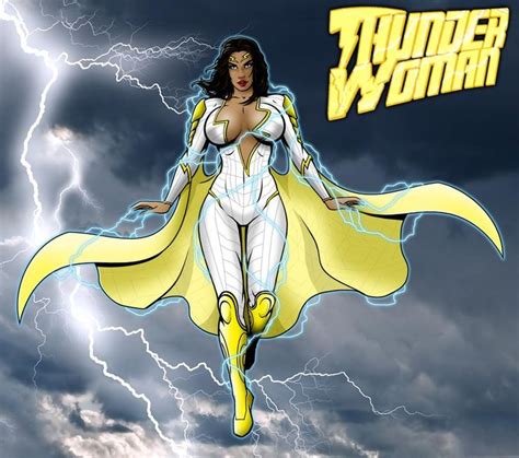 COMMISSION THUNDER WOMAN By Taghuso On DeviantArt Superhero Art Favorite Cartoon Character
