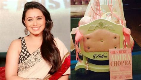 How Adorable Rani Mukerji Shares Her Daughter Adiras First Picture With A Heartfelt Note