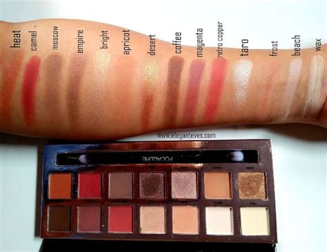 Elegant Eves Focallure Tropical Vacation Eyeshadow Palette Review Swatches Eyeshadow