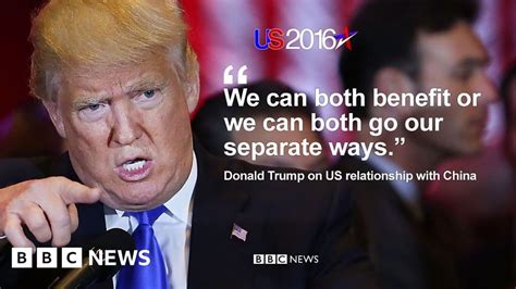 Trump Says Us And China Can Both Benefit Or We Can Both Go Our