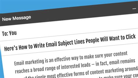 Heres How To Write Email Subject Lines People Will Want To Click