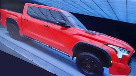 2022 Toyota Tundra Leaked Images Reveal The Truck From All Sides