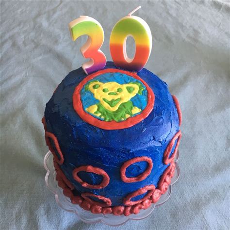 30th Birthday Cake Phish And Grateful Dead Theme Dancing Bear