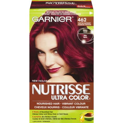 Nutrisse Ultra Color Garnier Hair Color Red Hair Color Permanent