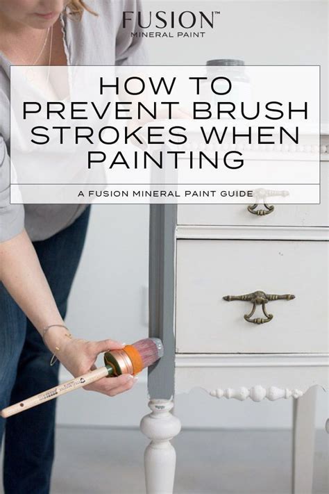 Get the right amount of paint on the brush. How To Not Get Brush Strokes When Painting (With images ...