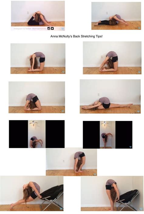Anna McNulty Back Stretching Tips Printable