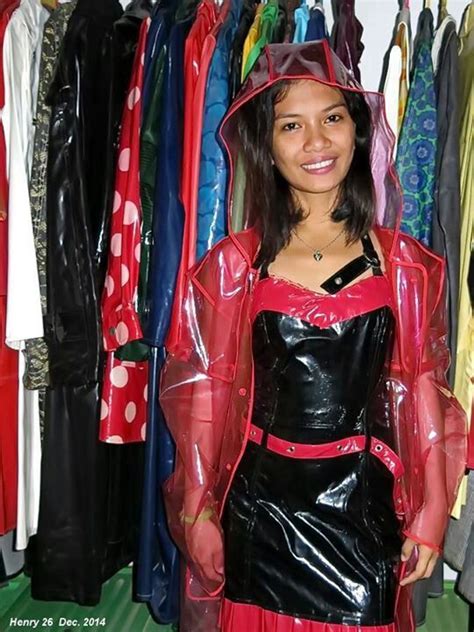 Rainwear Girl Vinyl Clothing Rainwear Fashion