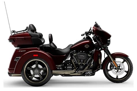 New 2021 Harley Davidson Cvo™ Tri Glide® Charred Crimson Baldwin Park