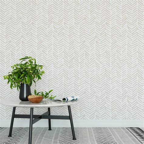 Self Adhesive Wallpaper Removable Repositionable Hipster Lines Etsy