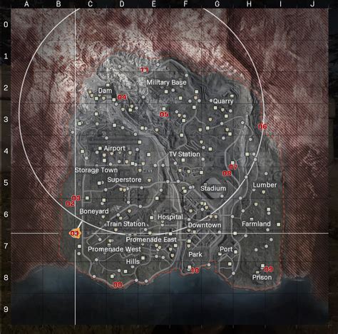 Warzone Map Layout