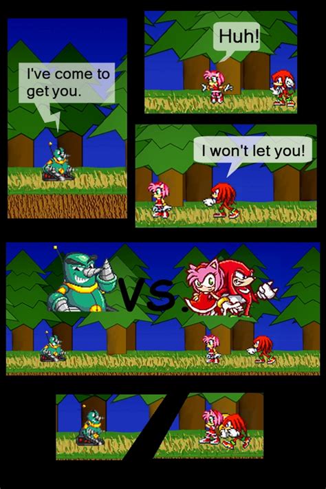 • гоняюсь за лысым 🤷. Pregnant Amy Rose sprite comic chapter 9